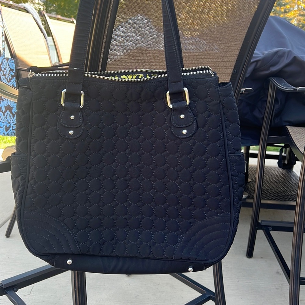 Vera Bradley microfiber satchel